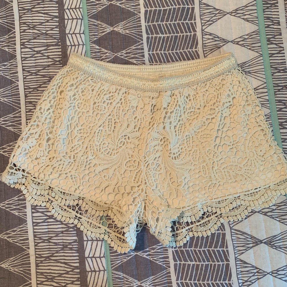 Cute Crochet Shorts
